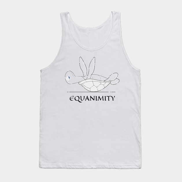 Equanimity is the shadow of witness Tank Top by Temple of Being